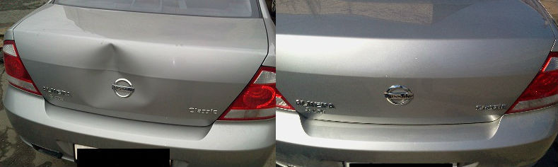 Ремонт и покраска багажника