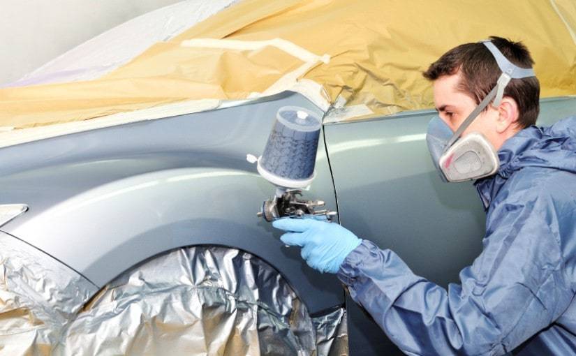 Ремонт и покраска крыла